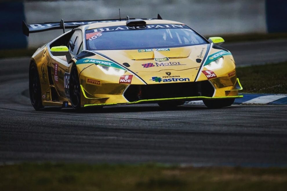 Patric Niederhauser startete 2015 in der Lamborghini Super Trofeo und wurde aufgrund seiner guten Ergebnisse ins "Lamborghini Young Driver Program" aufgenommen.