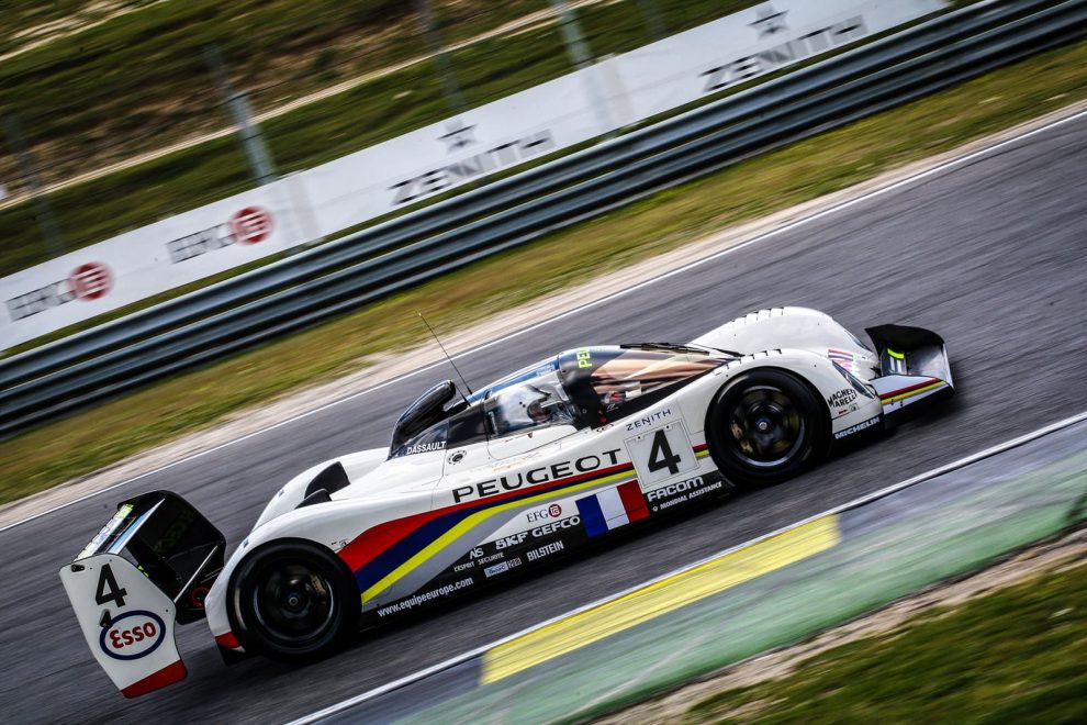 Premiere: Dominique Guenat brachte erstmals einen Peugeot 905 an den Start eines Rennens der legendären Gruppe C.