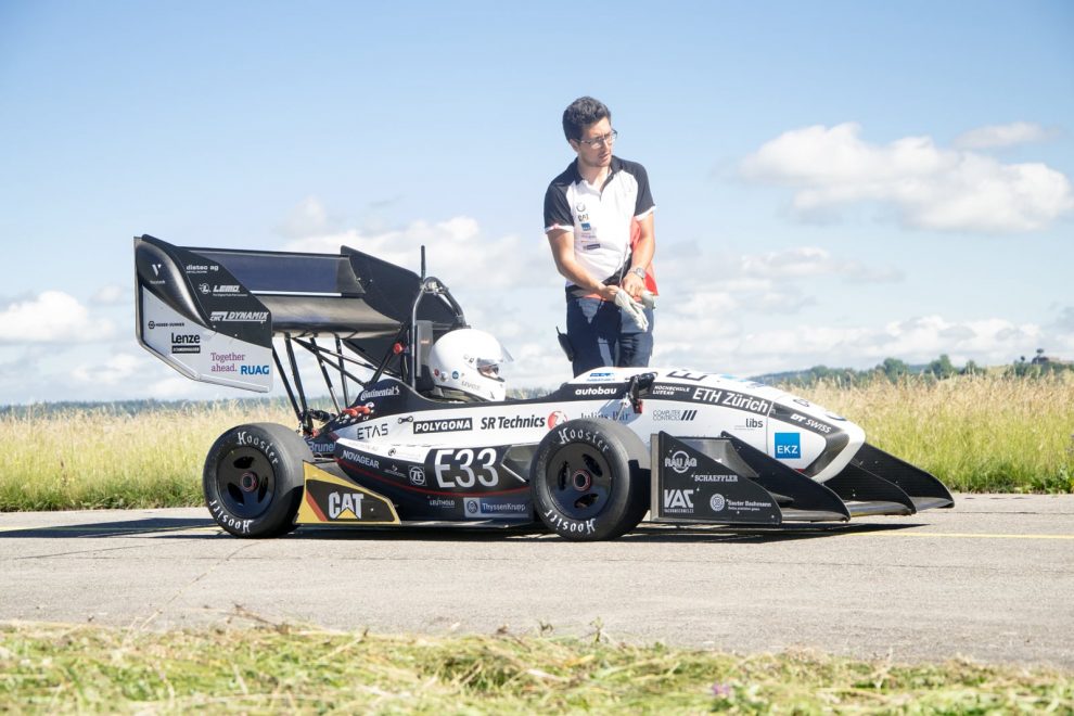 Petite course avant le trajet décisif : aucun véhicule électrique habité ne sort des starting-blocks plus rapidement que "grimsel".