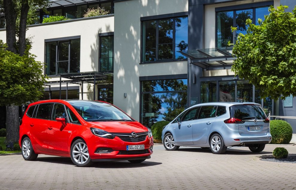 Opel Zafira : le monospace familial revu et corrigé, avec de nouveaux feux de jour à LED à deux branches et une calandre plus grande, marque désormais une présence visuelle plus forte. Il peut parcourir jusqu'à 530 kilomètres en propulsion au gaz. Prix : à partir de 35 000 francs. 