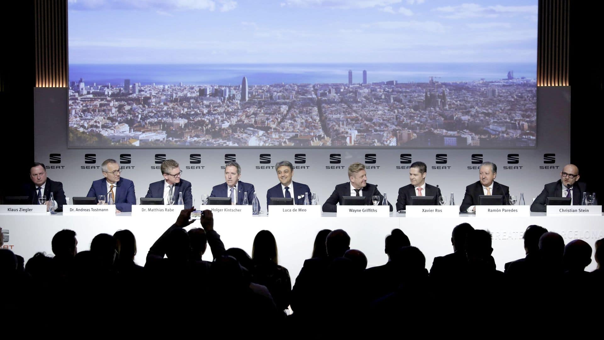 Seat Bilanzpressekonferenz.