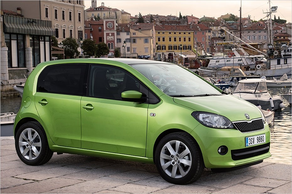 Umweltfreudlich: Die CO2-Emissionen des Citigo G-TEC liegen bei 79 g/km. Ein Bestwert in der Klasse der City-Flitzer.