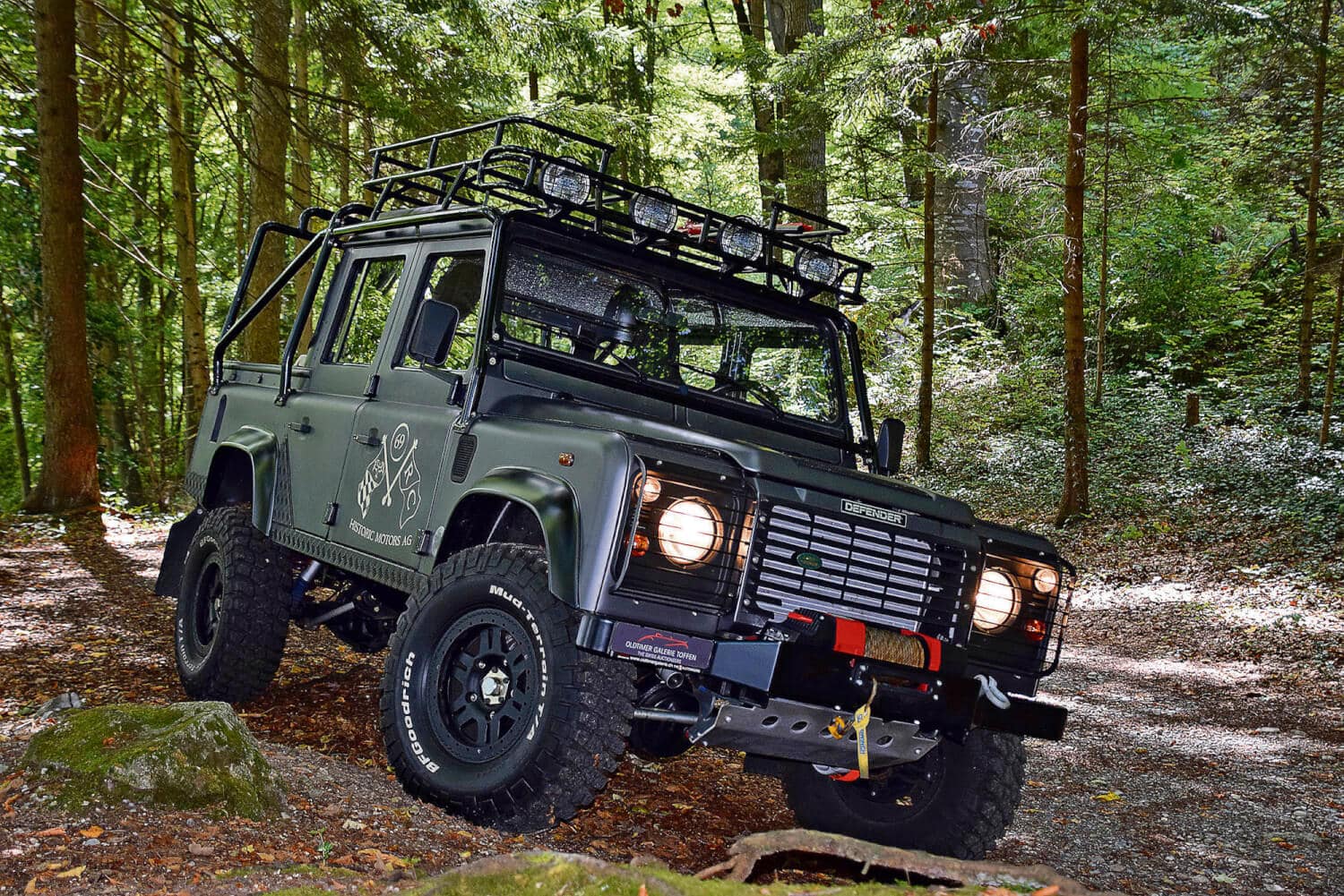 Land Rover Defender 110 Tomb Raider Classic Car Auction Gstaad AutoSprintCH