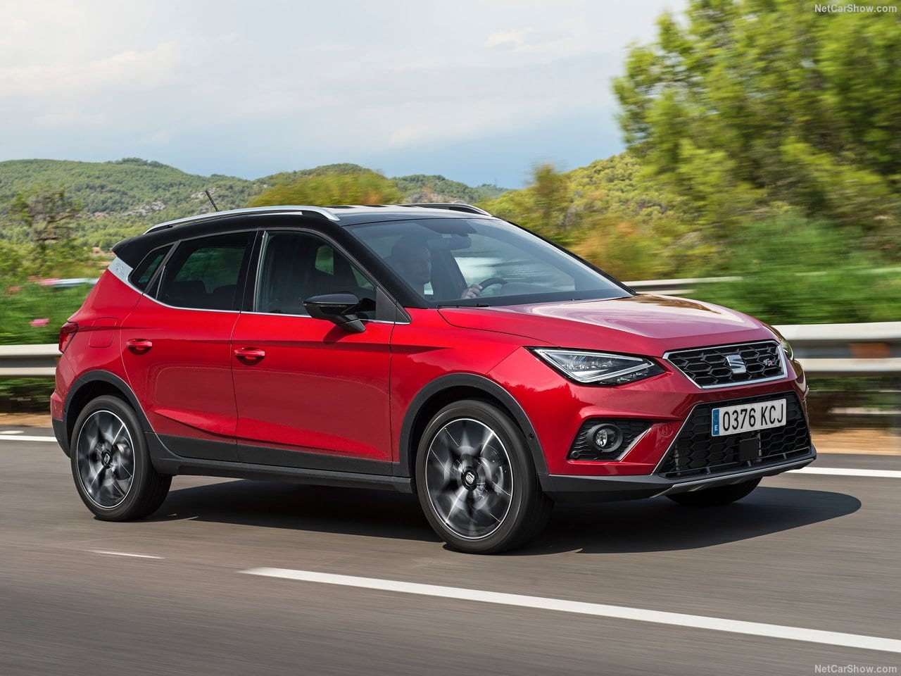 The Seat Arona TGI offers enough space for five people and their luggage.