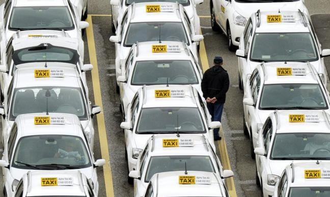 Taxi d'aéroport