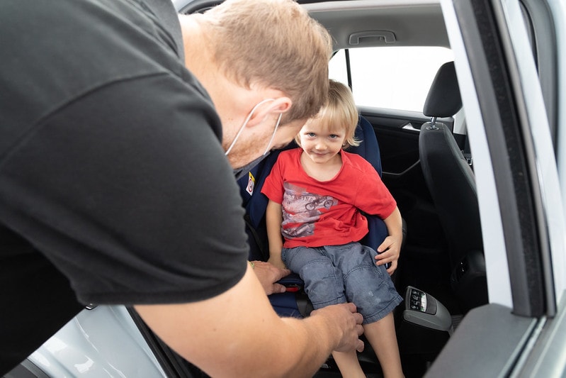 Test de sièges pour enfants