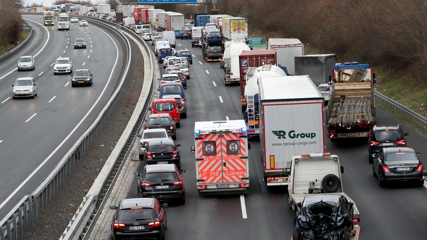 Rettungsgasse