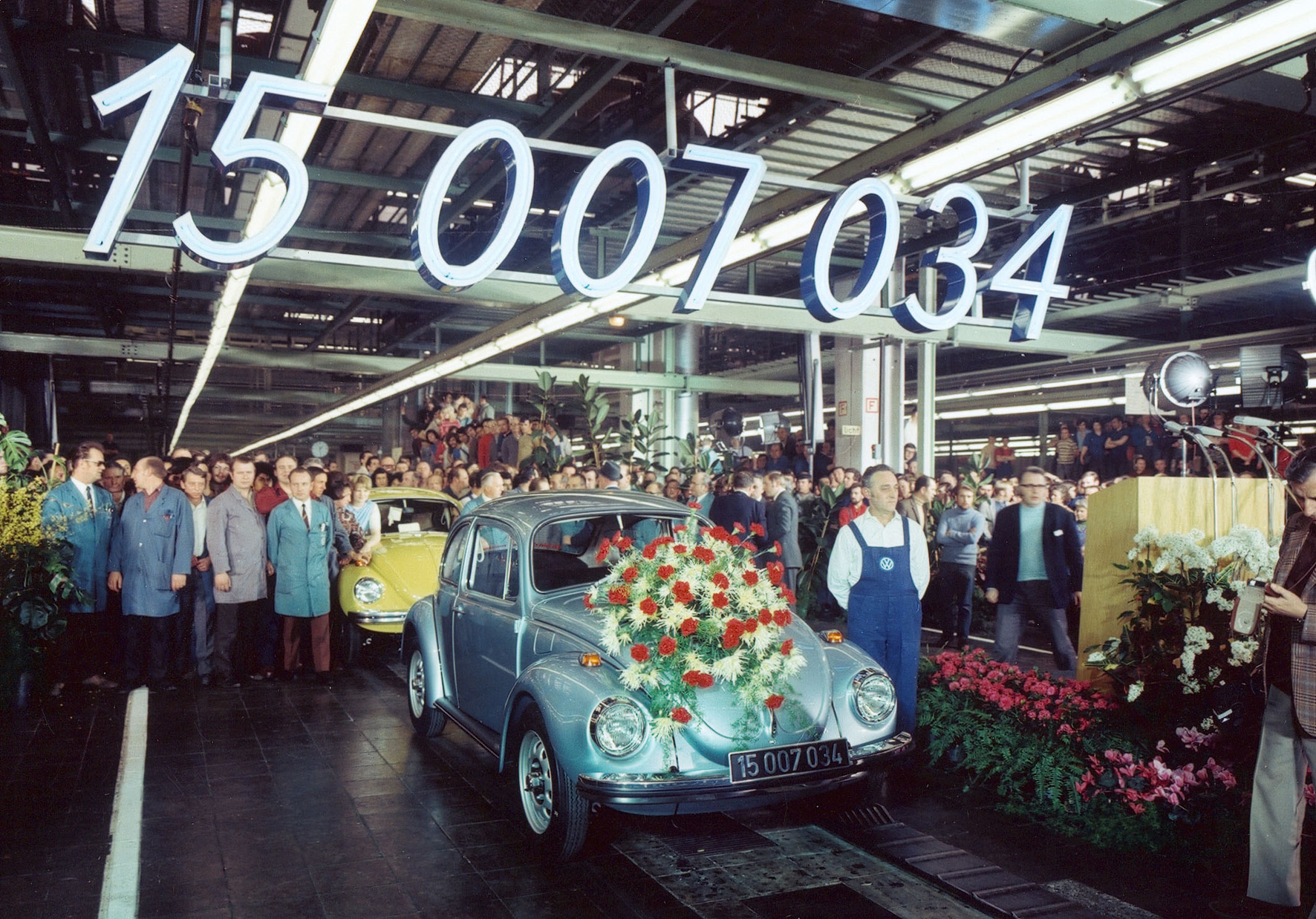 Volkswagen: 50 years ago, the Beetle broke a record - AutoSprintCH