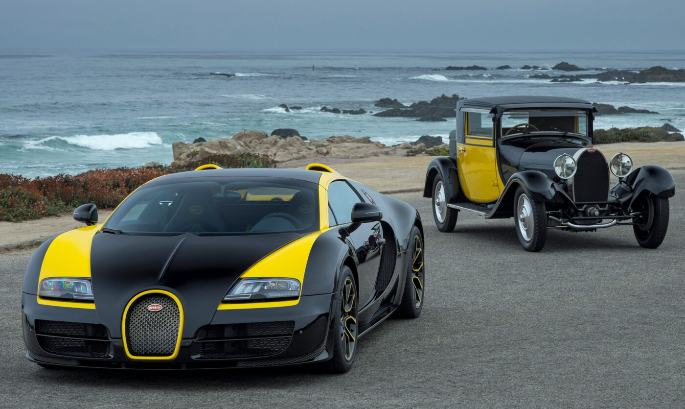 AutoSprintCH Bugatti: Gelb - Auffallen und Schwarz in