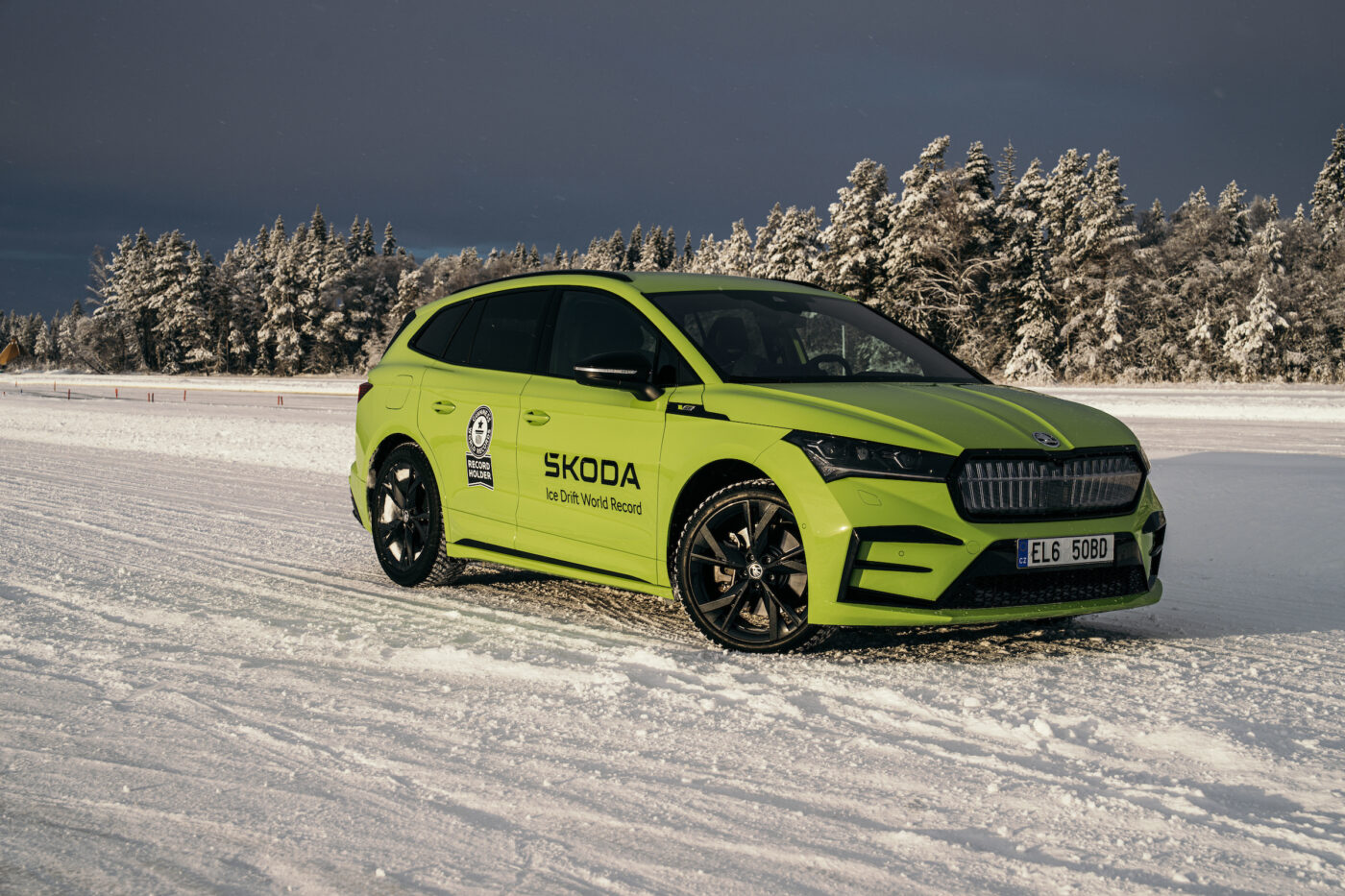 Škoda record drift