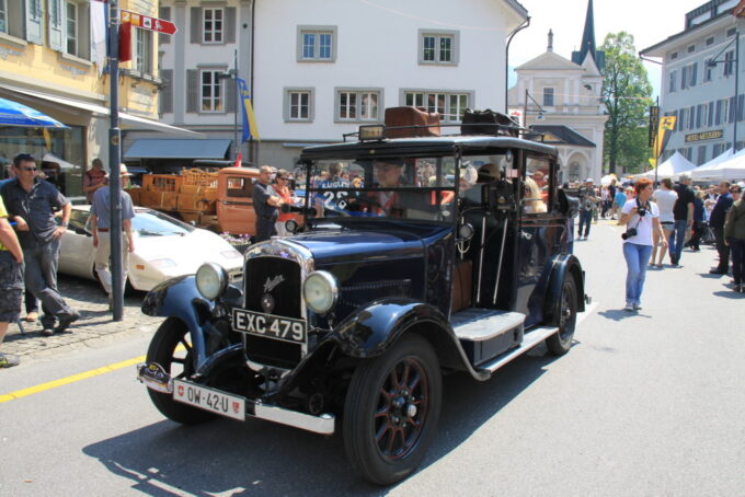 Voiture ancienne à Obwald