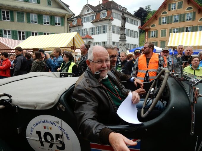 Vintage car in Obwalden