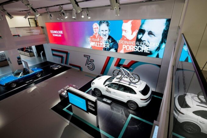 75 ans de voitures de sport Porsche