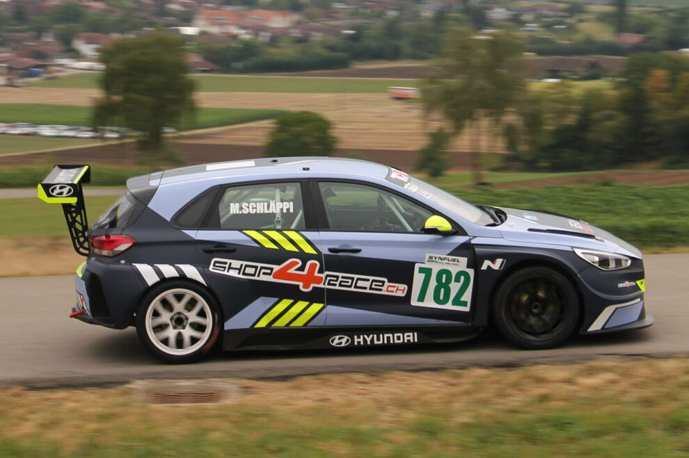 Hill climb Oberhallau victory