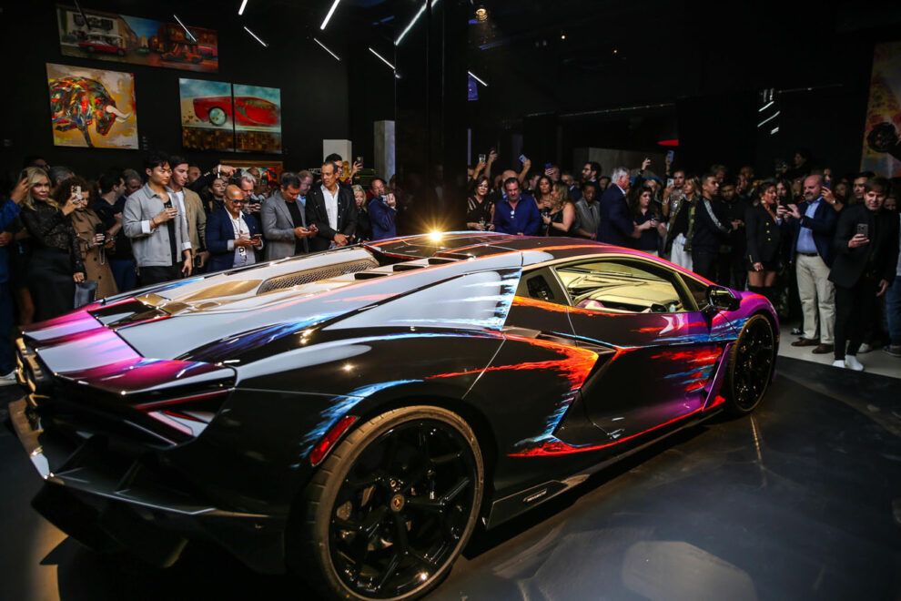 Lamborghini Revuelto Opera Unica als Kunstwerk autosprint.ch