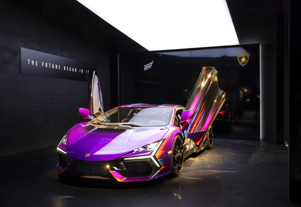 Lamborghini Revuelto Opera Unica als Kunstwerk autosprint.ch