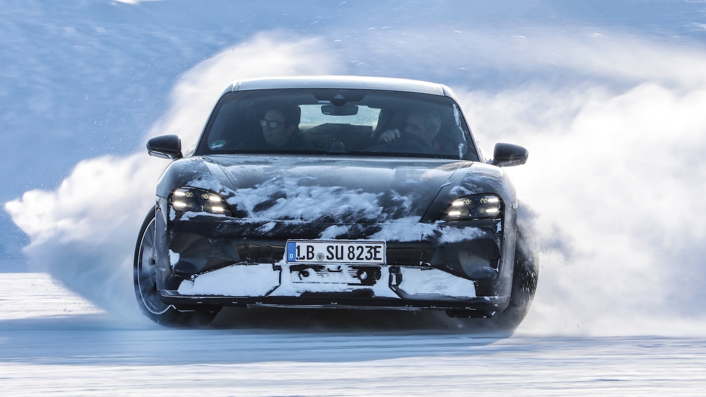 Porsche Taycan Extrem Test