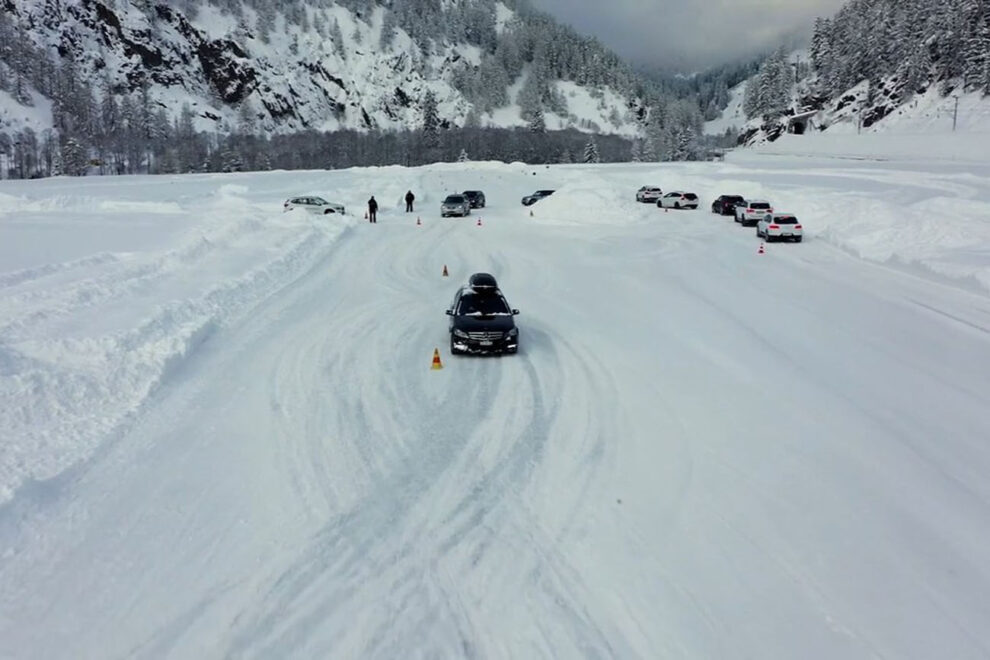 Training More safety on ice and snow autosprint