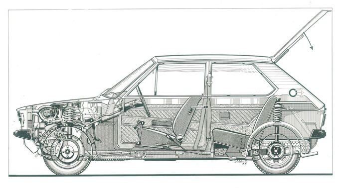 Audi 50 piccola auto
