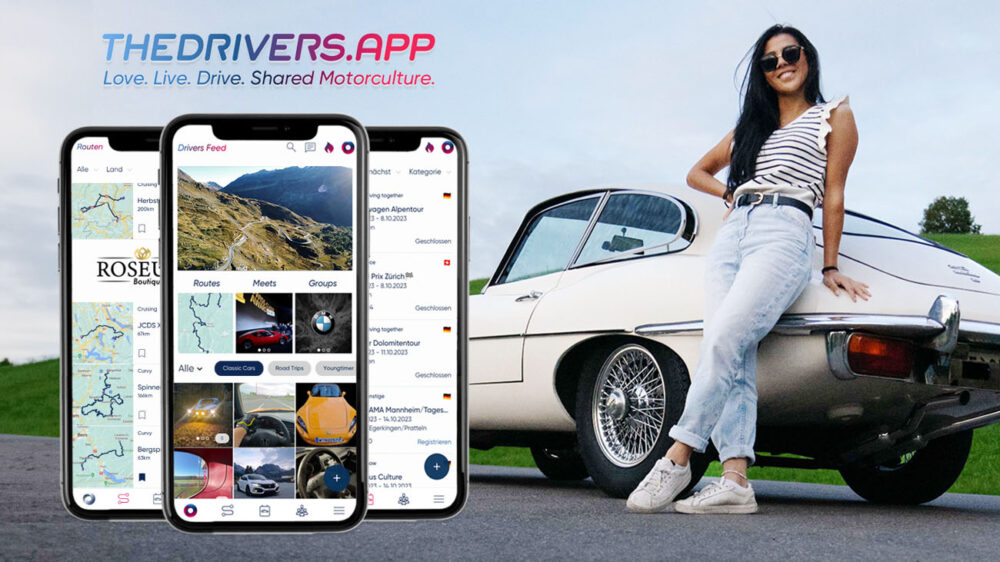Drivers.App: Treff mit Gleichgesinnten autosprint.ch