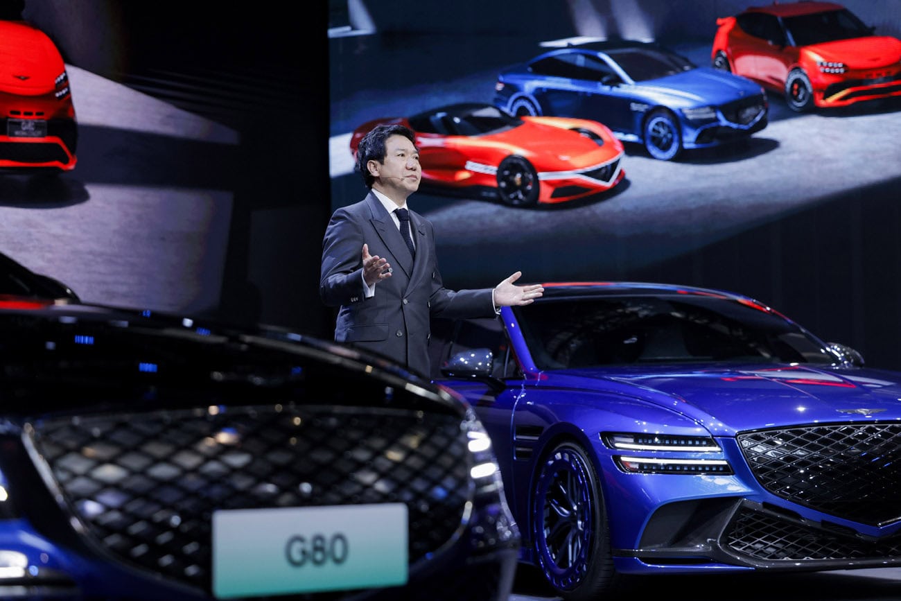 Genesis : deux G80 en Chine autosprint.ch
