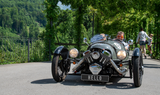 Auto d'epoca a Obwalden