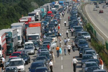 TCS Stau Gotthard